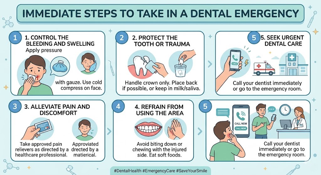 Immediate Steps to Take in a Dental Emergency